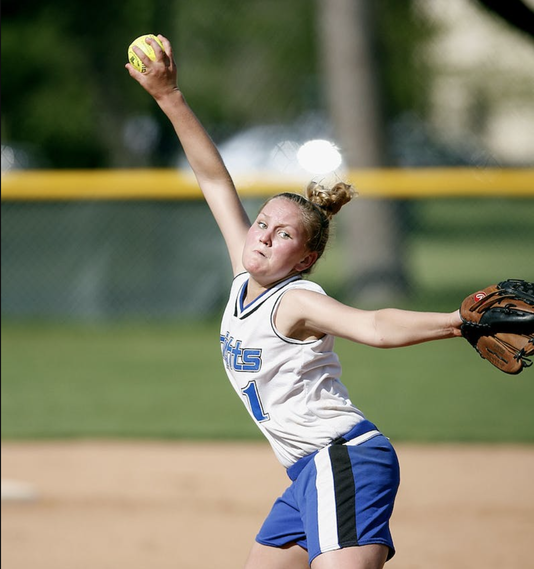 Softball pitcher